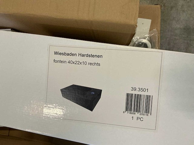 Wiesbaden hardstenen 40x22x10cm fontein (3x) - afbeelding 4 van  5