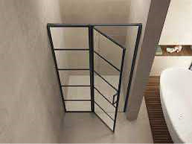 Wiesbaden horizon 90x200cm nisdeur met vaste wand - afbeelding 2 van  4