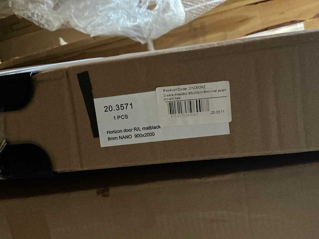 Wiesbaden horizon 90x200cm nisdeur met vaste wand - afbeelding 3 van  4