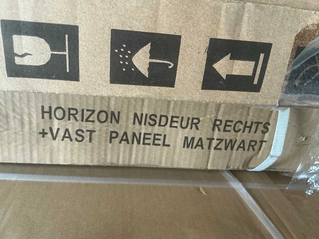 Wiesbaden horizon douche nisdeur 90cm - afbeelding 4 van  5