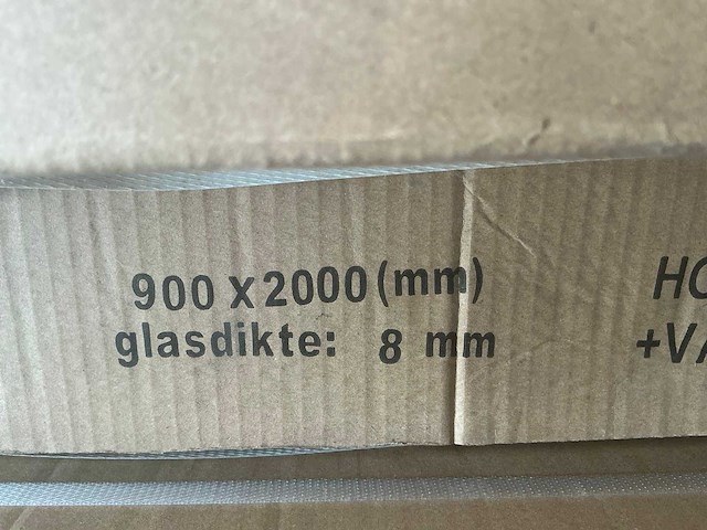 Wiesbaden horizon douche nisdeur 90cm - afbeelding 5 van  5