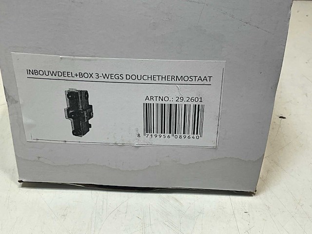 Wiesbaden inbouwdeel+box 3-wegs douchethermostaat - afbeelding 3 van  4