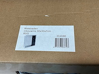 Wiesbaden inbouwnis rvs - afbeelding 1 van  5