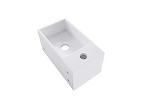 Wiesbaden julia - kraangat rechts - solid surface fontein - afbeelding 2 van  4