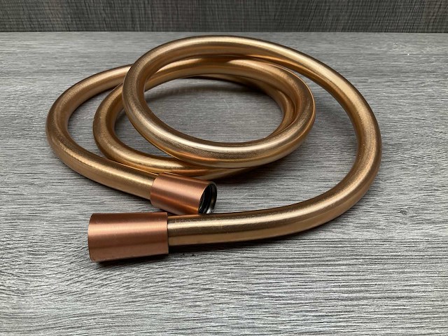 Wiesbaden koperkleurige doucheslang - afbeelding 1 van  3
