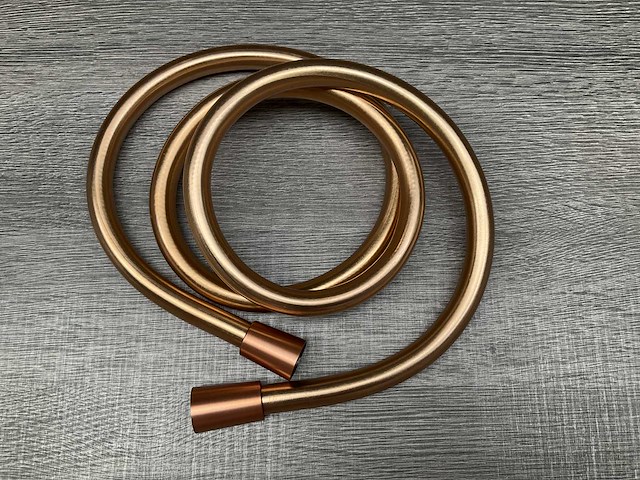Wiesbaden koperkleurige doucheslang - afbeelding 2 van  3