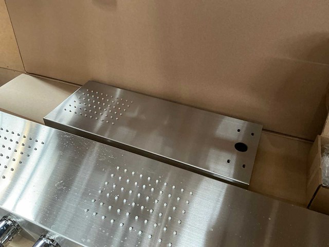Wiesbaden ohio rvs douchekolom met thermostatische kraan - afbeelding 4 van  5
