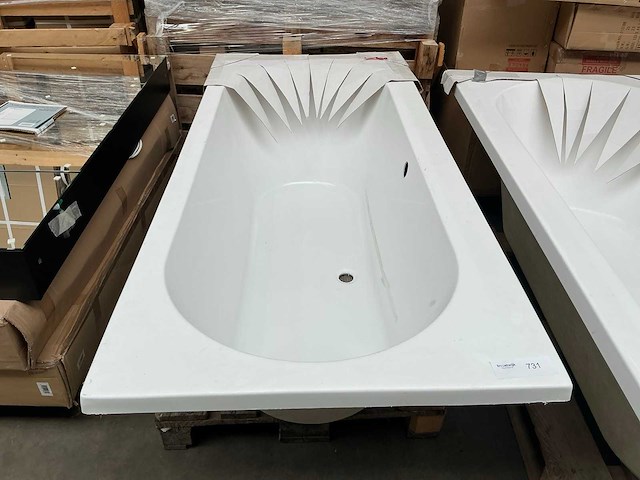 Wiesbaden portus ligbad (190x90 cm) - afbeelding 2 van  3