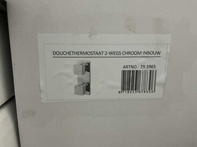 Wiesbaden rombo douchethermostaat - afbeelding 2 van  2