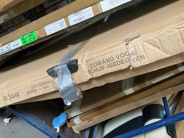 Wiesbaden side zijwand voor nisdeur 120x200 cm nano glas 20.3444 - afbeelding 2 van  3