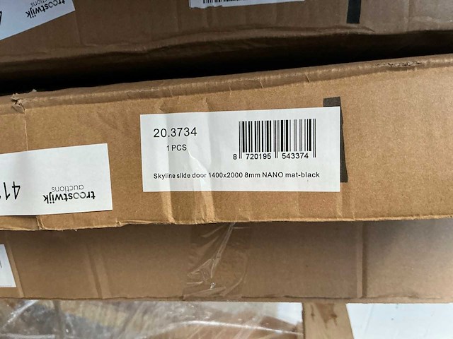 Wiesbaden skyline 140x200cm schuifdeur - afbeelding 2 van  4