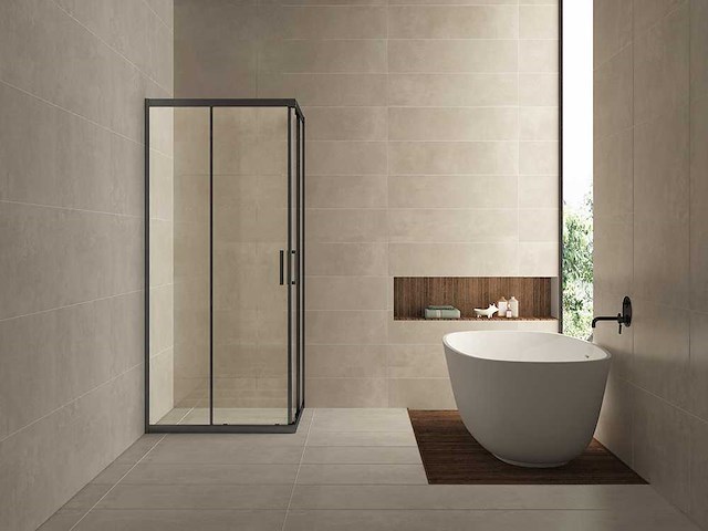 Wiesbaden skyline cabine 100x100x200cm - afbeelding 1 van  5