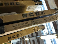 Wiesbaden slim 120cm douchewand - afbeelding 3 van  3