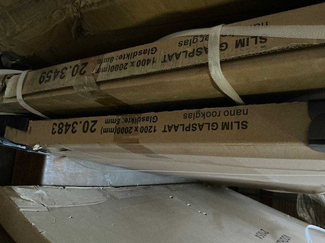 Wiesbaden slim nano rookglas 120x200cm inloopdouche - afbeelding 2 van  3