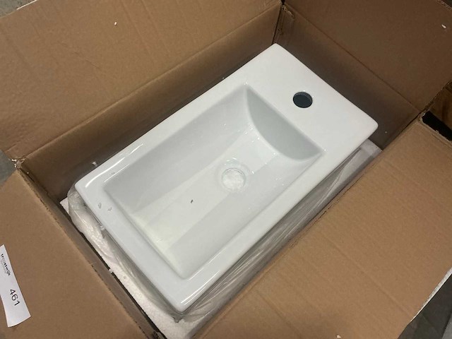 Wiesbaden solid surface fontein rechts - afbeelding 2 van  2