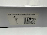 Wiesbaden sphere 29.1600 chrome vrijstaande badkraan - afbeelding 2 van  3