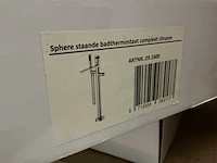 Wiesbaden sphere 29.1600 chroom vrijstaande badkraan - afbeelding 2 van  3