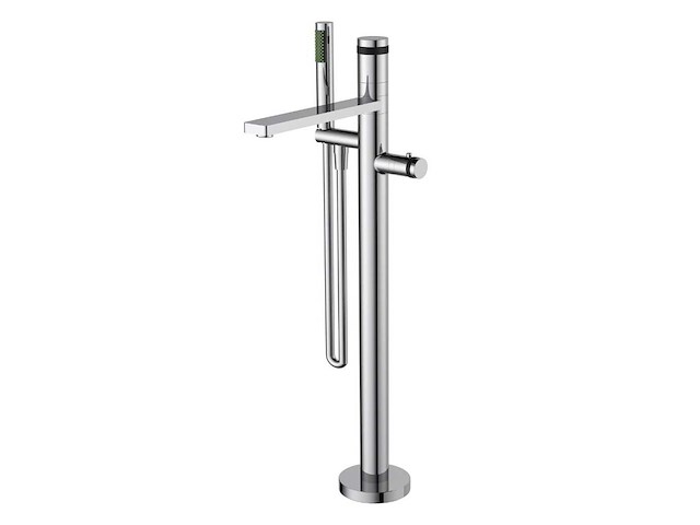 Wiesbaden sphere badthermostaat staand chrome - afbeelding 1 van  2