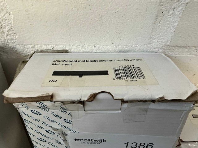 Wiesbaden suus douchegoot (80x7 cm) - afbeelding 2 van  2