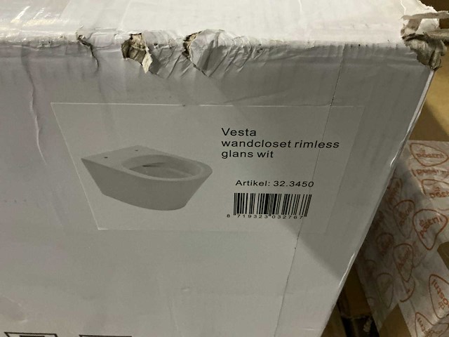 Wiesbaden vesta randloos hangtoilet - afbeelding 3 van  3