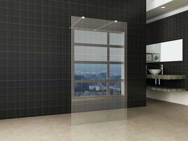 Wiesbaden vrijstaande inloopdouche 120x200cm - afbeelding 1 van  2