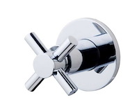 Wiesbaden xellanz - cross inbouw - - stopkraan 1/2" (2x) - afbeelding 1 van  5
