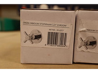 Wiesbaden xellanz - cross inbouw - - stopkraan 1/2" (2x) - afbeelding 3 van  5