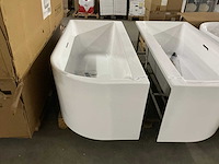 Wiesbaden zenn half vrijstaand ligbad (170x75 cm) - afbeelding 3 van  4