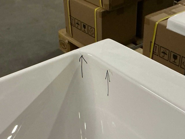 Wiesbaden zenn half vrijstaand ligbad (170x75 cm) - afbeelding 4 van  4