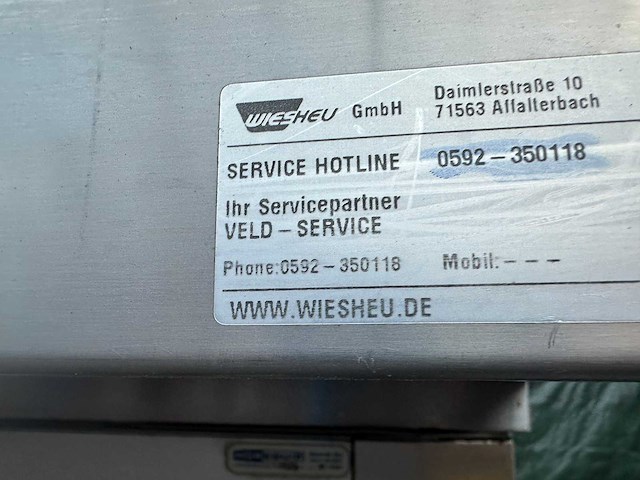 Wiesheu b04-em-va bakkerijoven - afbeelding 7 van  9