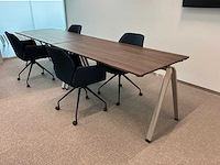 Wiesner hager yuno conferentietafels met stoelen - afbeelding 1 van  6