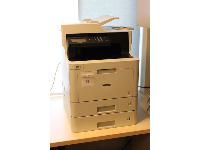 Wifi printer brother type dcp-l8410cdw met twee papierladen en extra toner. - afbeelding 2 van  5