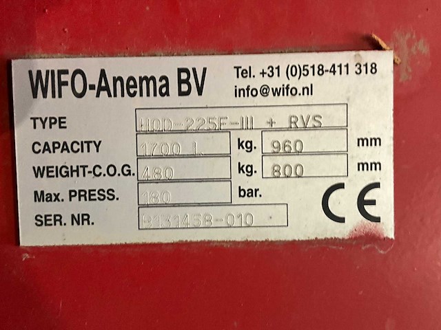 Wifo-anema hod-225f-iii schepbak - afbeelding 6 van  6