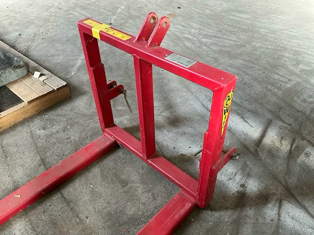 Wifo-anema p46 3-punts palletvork 1.300 kg met 1.000 mm lepels - afbeelding 3 van  5