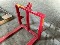 Wifo-anema p46 3-punts palletvork 1.300 kg met 1.000 mm lepels - afbeelding 3 van  5