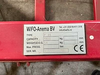 Wifo-anema p46 3-punts palletvork 1.300 kg met 1.000 mm lepels - afbeelding 5 van  5