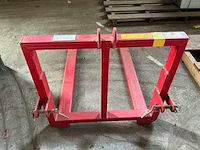 Wifo-anema p46 3-punts palletvork 1.300 kg met 1.000 mm lepels - afbeelding 2 van  5