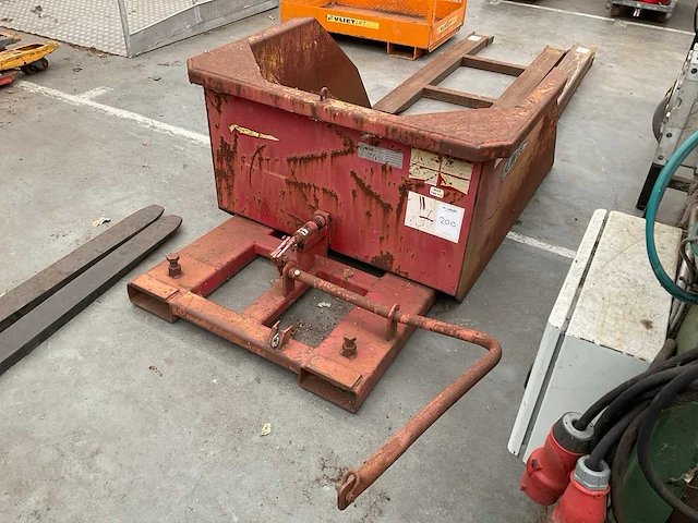 Wifo mo 600 heftruck kiepbak - afbeelding 3 van  5