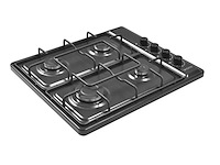Wiggo wh-g604f(b) gaskookplaat - afbeelding 1 van  3
