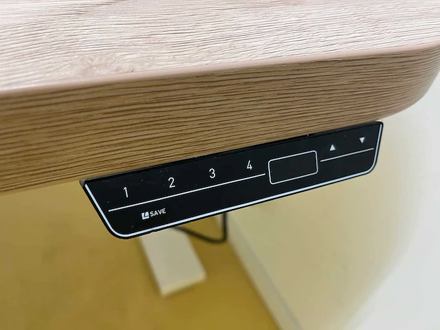 Wigvormig elektrisch zit-sta bureau 266x112 - afbeelding 11 van  14