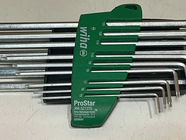 Wiha prostar 13 delig torx set - afbeelding 3 van  5