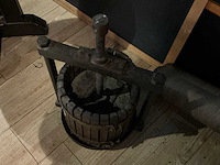 Wijn/ ciderpers ( vintage ) - afbeelding 3 van  3