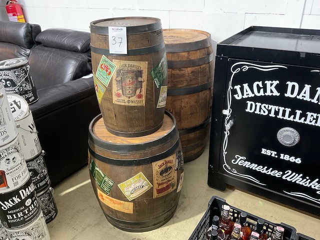 Wijn en dranken accessoires - jack daniels (2x) - afbeelding 1 van  5