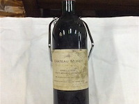Wijn haut-medoc 1988. + wijnfles houder - afbeelding 1 van  3