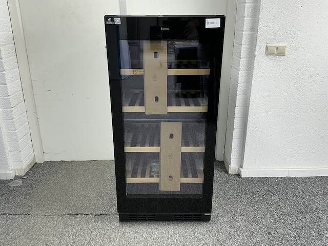 Wijn-klimaatkast etna, wkv584, zwart - afbeelding 1 van  4