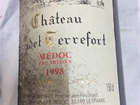 Wijn magnumfles medoc 1998 - afbeelding 2 van  2