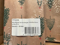 Wijnfleszakken kerstboompjes (6000x) - afbeelding 1 van  3