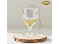 Wijnglas plastic (2160x) - afbeelding 1 van  4