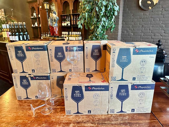 Wijnglas "spoolder" (54x) - afbeelding 1 van  3