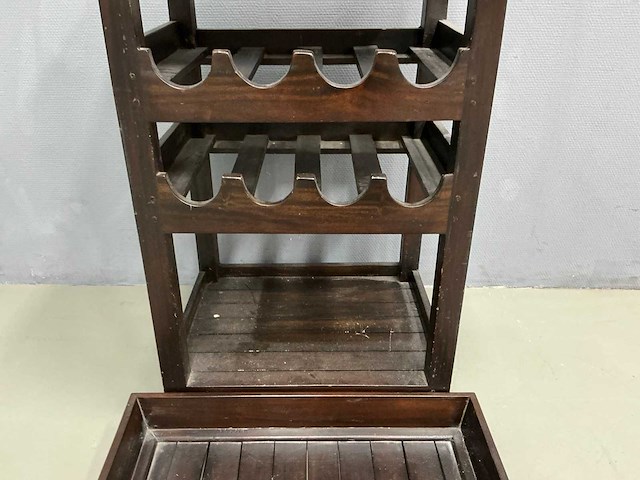 Wijnrek kastje - 38x53x87 cm - afbeelding 5 van  9